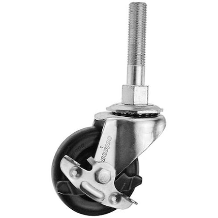 Allpoints Caster 3 In. Swivel W/Brake 8010180